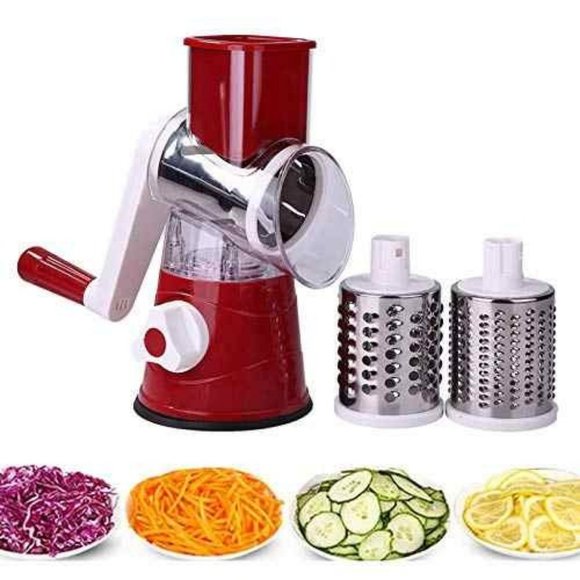 Tumbling Box Shredder Drum Multifunctional Fruit & Vegetable Cutter with Handle - Picture 13 of 14